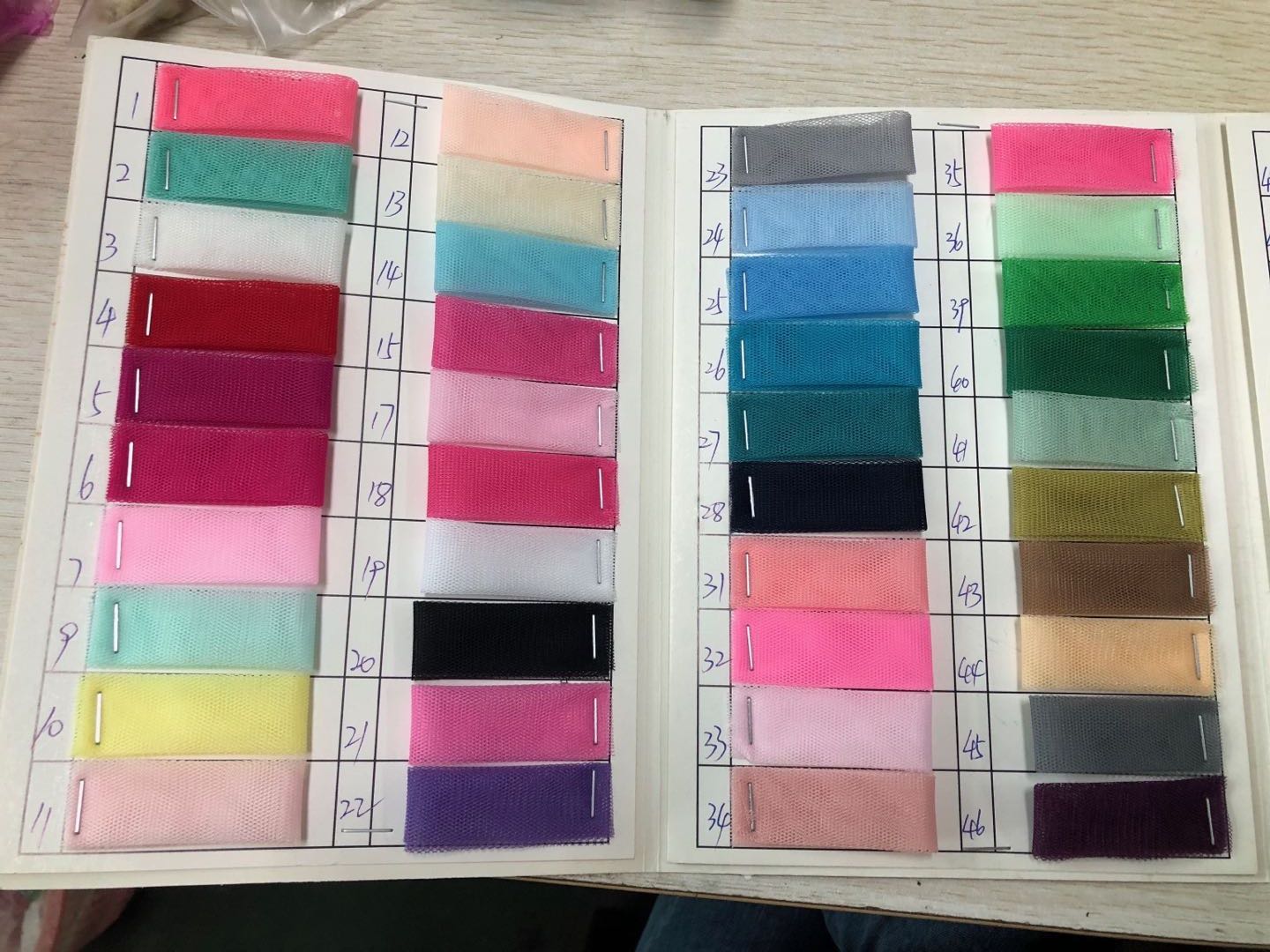 Many colors