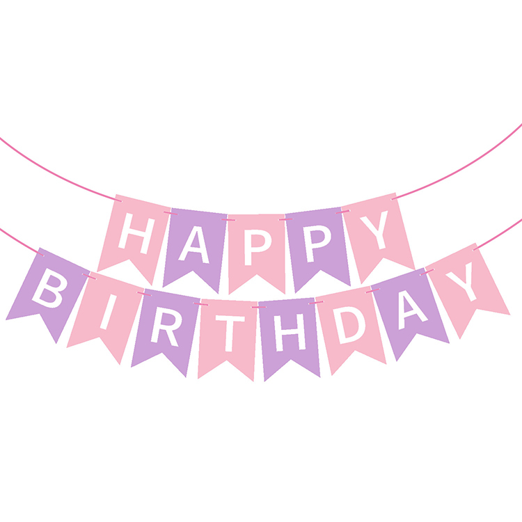 Style 10 rose violet avec lettre blanche