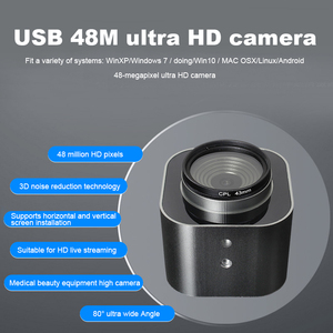 JinD New Design PC <strong>Web</strong> <strong>Camera</strong> Full HD USB Type C Plug and Play Autofocus 4K Webcam for Laptop Live Video Conference - Product Image 4