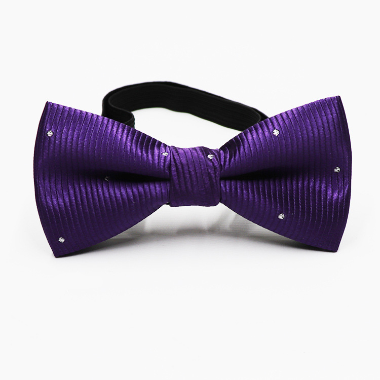 Striscia verticale viola con diamante