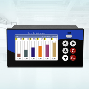 Registrador de datos de registrador de temperatura de pantalla de 4 pulgadas de alta precisión 0.2% con salida RS485 4-20mA OEM personalizable - Product Image 1
