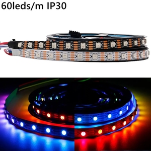 1-5 м 30 60 74 96 144 светодиодов/м WS2815 светодиодные полосы 5050RGB программируемые цветные беговые светодиодные полосы светодиодные ленты DC12v - Product Image 5