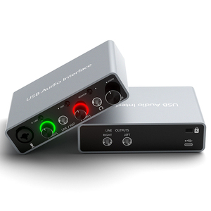 Xlr SSL mezclador interfaz audio estudio USB tarjeta de sonido 192k paquete OEM IOS Daw estudio de grabación USB interfaz de audio - Product Image 1