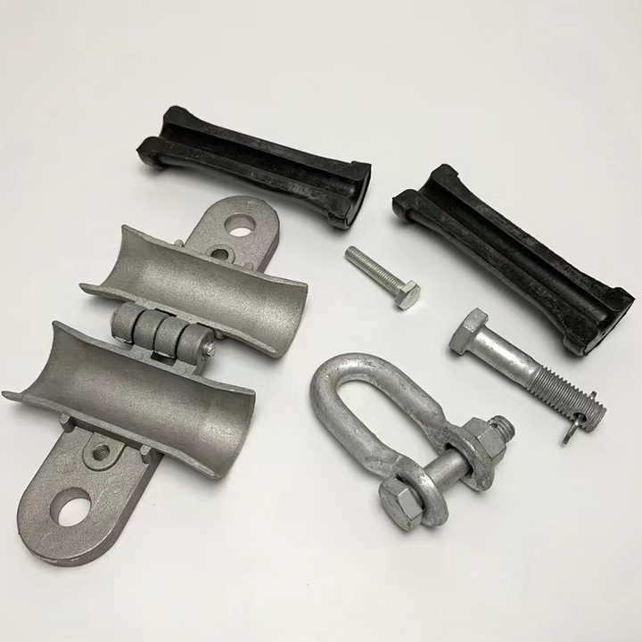 ADSS Fiber Optic Cable Accessories Suspension Clamp Fiber Optic Helical Suspension Clamp for Adss Cable