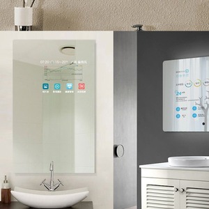 THLEE Smart 17/19/21. 5-дюймовое противотуманное светодиодное волшебное зеркало для ванной комнаты с пультом дистанционного управления для рекламного дисплея в лифтах - Product Image 2