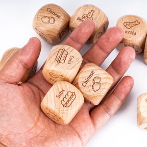 Faccub Nhà Máy Bán Buôn Giá Tùy Chỉnh 30Mm Bằng Gỗ <span class=keywords><strong>Dice</strong></span> Dnd <span class=keywords><strong>RPG</strong></span> Trò Chơi Trống Tự Nhiên Gỗ D6 Bằng Gỗ Gourmet Quyết định <span class=keywords><strong>Dice</strong></span> - Product Image 3