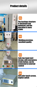 New Used Ultrasonic Plastic Welding Machine with Full-Color Touchscreen 220V Spot <strong>Welder</strong> Featuring Core Components Motor <strong>Welder</strong>