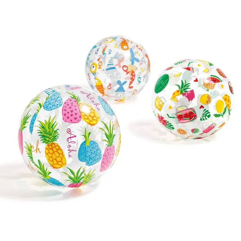 Balles gonflables fruits Beach Ball enfants jouets flottant sur la piscine jeux d'eau pour les enfants d'été