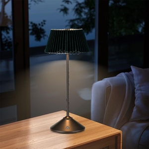 触摸控制3种光色模式可调光台灯发光二极管充电台灯 - Product Image 1