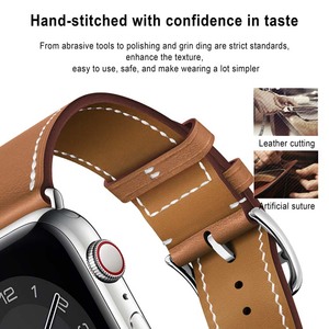 Big Discount 38mm 40mm 41mm 42mm 45mm 49mm Watch Band Replacement Wristband CoolyepPU Leather Watch Strap for <strong>apple</strong> Watch Iwatch