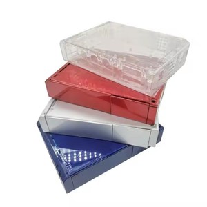 ニンテンドーWIIゲームコンソールマルチカラークリアシェル用交換ケースシェルフルセット透明ハウジングシェル - Product Image 2