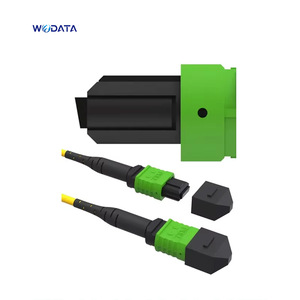 MPO to MPO (APC) Fiber <strong>Cable</strong> 2M 10G/40G OS2 Single Mode 8 Strand MPO/MTP Female <strong>Type</strong> B LSZH for MPO Transition Boxes - Product Image 2