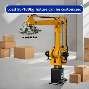4 Axis 30 kg case Cans Carton Robotic Arm Cnc <strong>Stack</strong> Palletizer Bags Stacker <strong>Robot</strong> air Vacuum Suck Packaging <strong>Machine</strong> - Product Image 2
