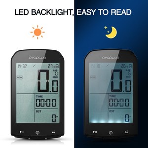 Ordenador inteligente para ciclismo con GPS, inalámbrico, BT 4,0, ANT +, velocímetro Digital, retroiluminación, IPX6, preciso - Product Image 2