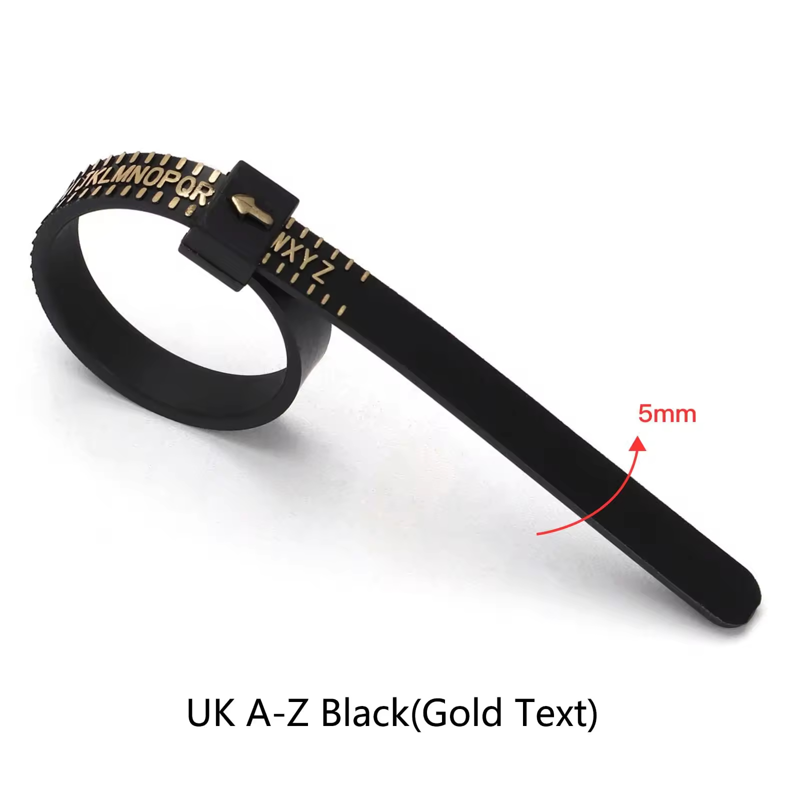 UK A-Z Black(Gold Text)