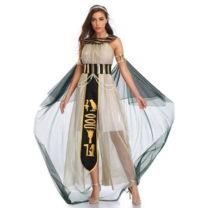 2025万圣节服装古埃及法老国王克娄巴特拉皇后服装男女角色扮演服装