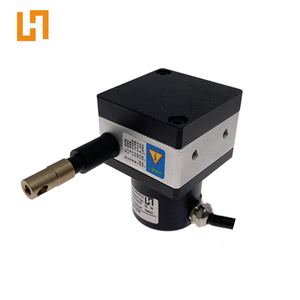 Codificador lineal de cable de dibujo para potenciómetro, 50x50mm, tamaño 0-10V 0-10K de Salida 0-1000mm