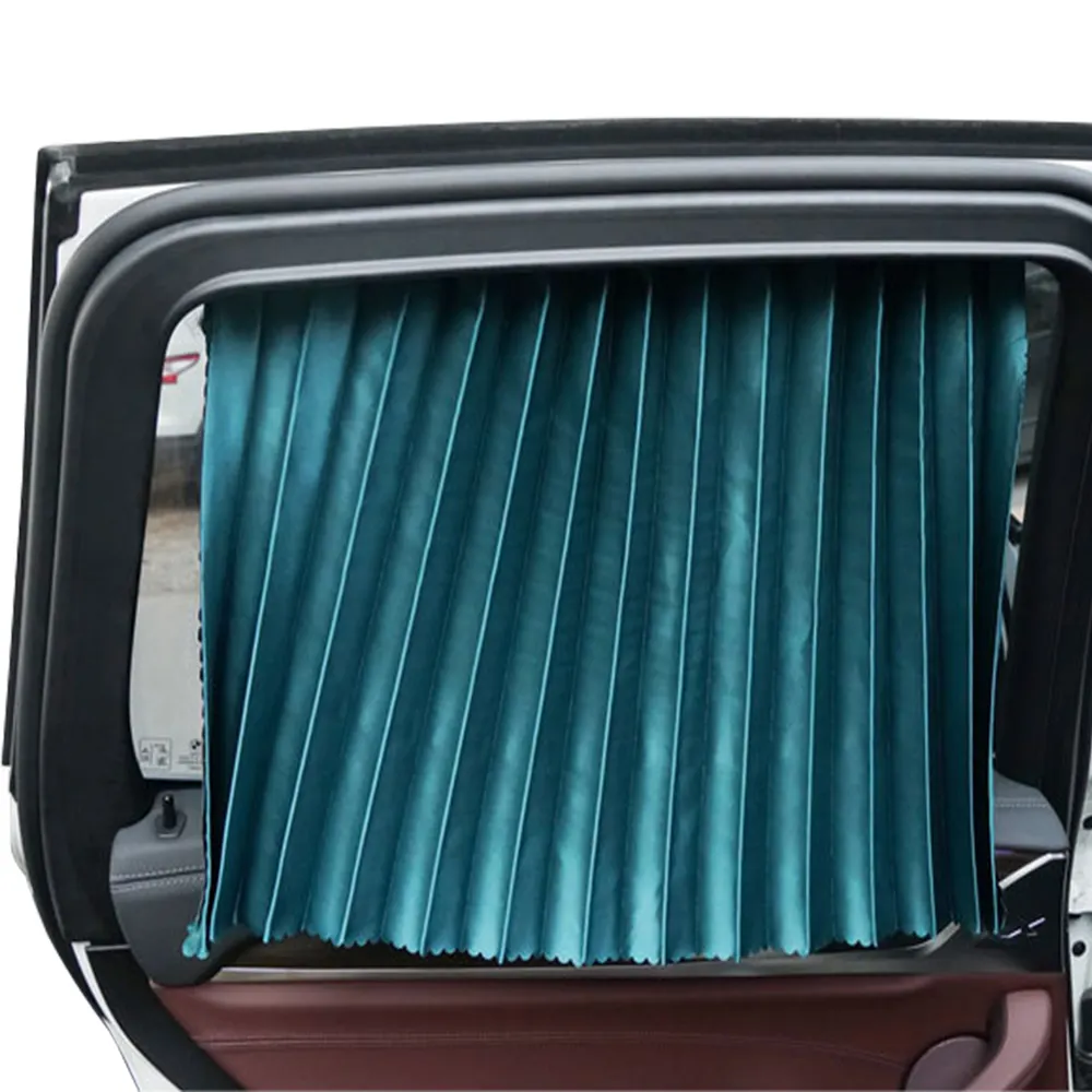 Ajustable de puerta de protección UV bloque de Sun de vehículo coche magnético lado cortinas de la ventana