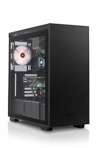 Hot Sale Cheap <strong>NZXT</strong> H710 ATX Mid Tower PC Gaming Case With X73 Water-cooling Simple Sideshow Release Tempered Glass Side Panel