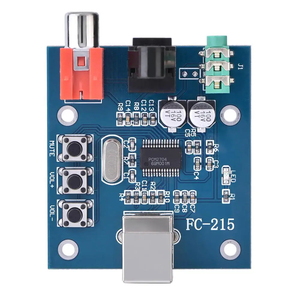 USB-DAC-Modul PCM2704 HiFi-Soundkarten-Decoder platine 3,5-mm-Analogausgang SPDIF für PC - Product Image 5