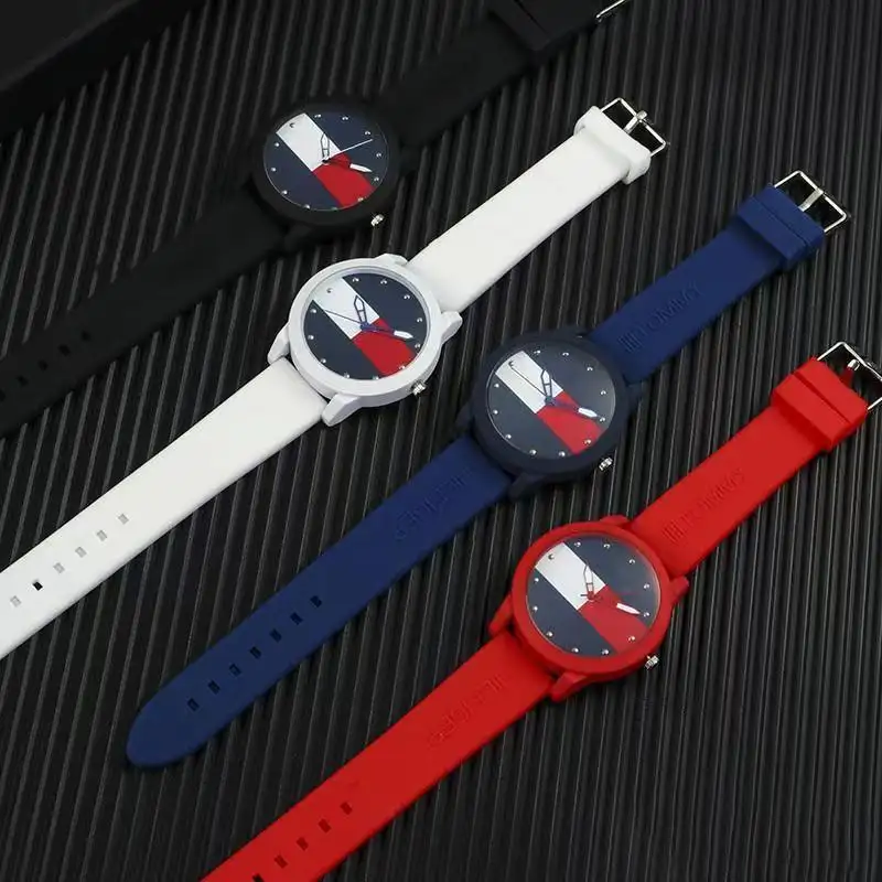 Grote Merk Siliconen Horloges Mannen Horloges Business Casual Horloges