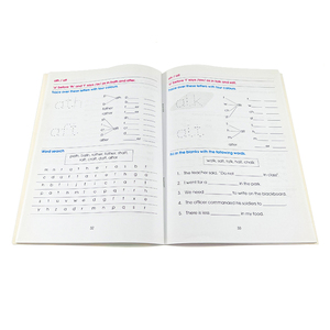 批发定制印刷儿童学生软封面语音教科书学校软封面练习本 - Product Image 6