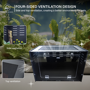 Customization Acrylic <strong>Arboreal</strong> Gecko Terrarium Pet Cage Crystal Clear Minimalist Reptile Enclosure <strong>PVC</strong> and Acrylic Breeding Cage - Product Image 4