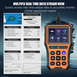 ACETOP ACEA529 OBD2 Scanner Universal kendaraan alat diagnostik 1 tahun Data Real-Time penguji emisi baterai kesiapan untuk mobil - Product Image 3