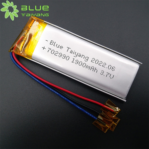 Mavi Taiyang 702990 lityum iyon batarya 3.7v 1900mah şarj edilebilir lipo pil - Product Image 1