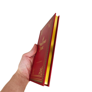 กระดาษแข็งที่ส่งมาจากโรงงานออกแบบขอบทองพิมพ์ลายหนังสือออฟเซ็ตแบบผูกกับดีลักซ์ตามสั่ง - Product Image 4