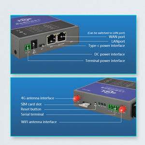 ChilinkIoT Compact Industrial Cellular 4G LTE Router <strong>Modem</strong> Vpn IoT Router With SIM Card Slot RS232 RS485 - Product Image 4