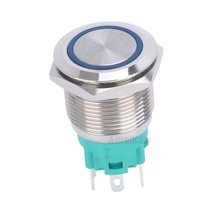 Interruttore a pulsante 1 no1nc da 19mm 3V/5V/6V LED tensione momentanea e pulsante di chiusura - Product Image 3
