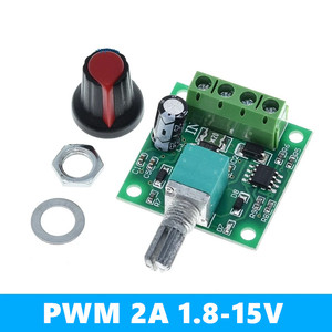 <span class=keywords><strong>PWM</strong></span> DC מנוע ווסת מהירות מודול 1.8V 3V 5V 6V 12V 15V 2A פונקציית מתג ווסת מהירות 1803BK - Product Image 3