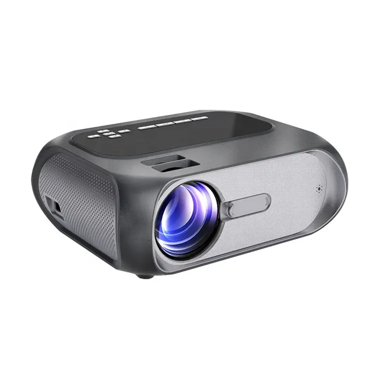 720P Video Proyektor T7 200ANSI Lumens Atas Kinerja Dukungan Smart Video Home Theater LAMPU LED 40-200 inci Ukuran Gambar