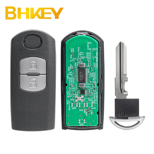 2010-2018マツダ23 6 CX3 CX5 CX7 MX5 2B 3B4Bスマートリモートキーフォブ433Mhz SKE13E-01 SKE13E-02チップ用 - Product Image 2