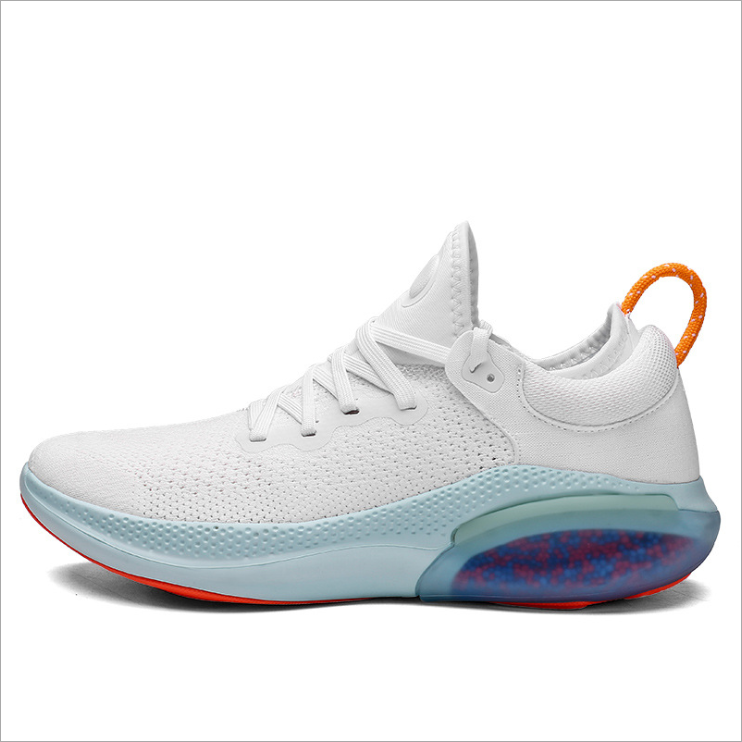 White blue orange