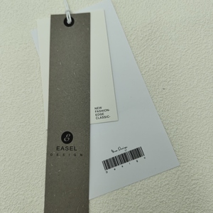 文字列付きクラフトペーパーハングタグ表示ラベル衣服用ジュエリーラベル - Product Image 6
