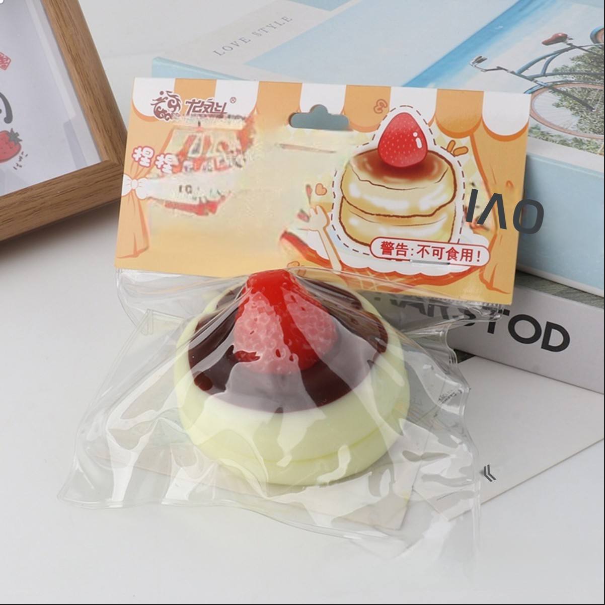 Soufflé de fresa mediano