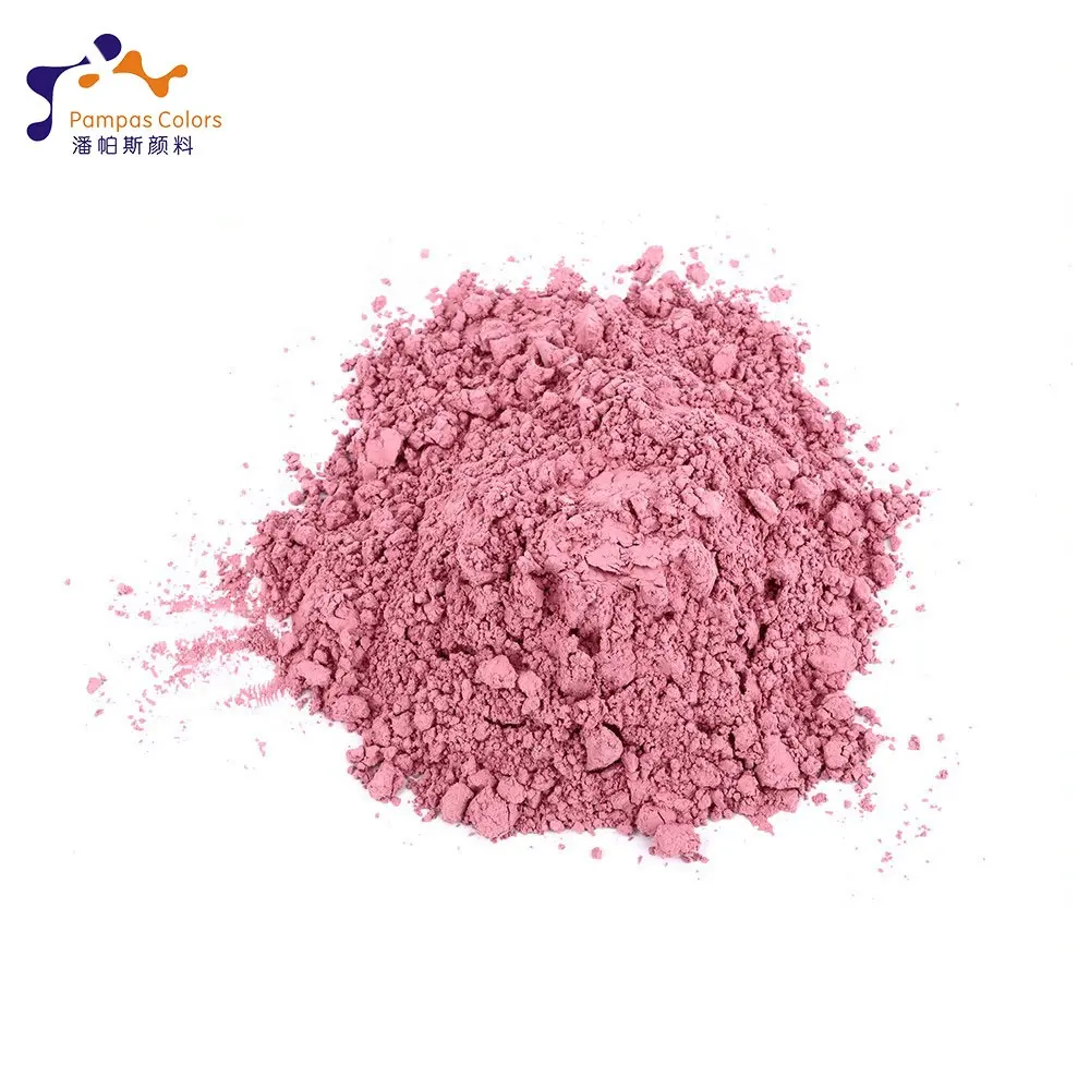Foshan pigmento rosa en polvo utilizado en cerámica para colorear con la mejor calidad