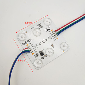 24V Smd3030 IC1818/512 68*68mm IP68 Waterproof Block <strong>Module</strong> Advertising Signs Light Source - Product Image 3