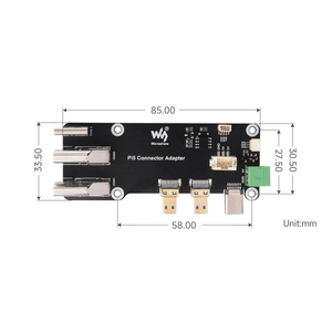 <strong>Raspberry</strong> <strong>Pi</strong> 5 Micro high definition to high definition adapter board dual 4K output expansion board compatible with PI4B - Product Image 4