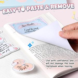 Cute Divider Sticky Notes Set in Bright Colors Color <strong>Coding</strong> Tab <strong>Memo</strong> Pads for School Office for Bible Study Planner Organization - Product Image 6