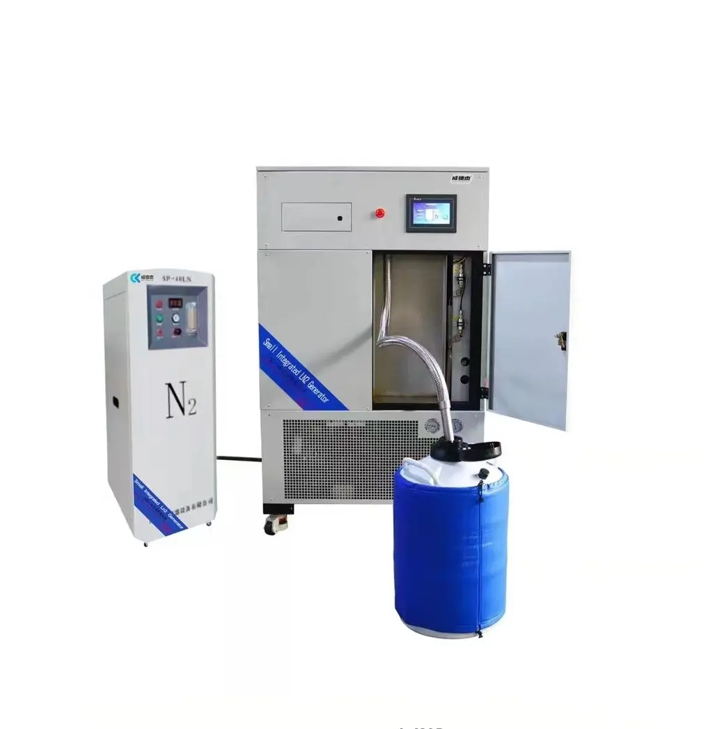 Z-Oxygen Venta caliente Pequeño generador de nitrógeno líquido Planta de nitrógeno líquido automática portátil para la industria