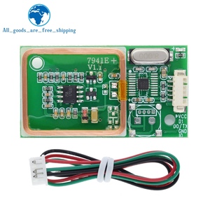 RFID UART Reader modulo Wireless 7491E 3Pin 125KHz lettura della scheda EM4100 8CM DC 5V per IC Card PCB AntennaSensor kit per Arduino