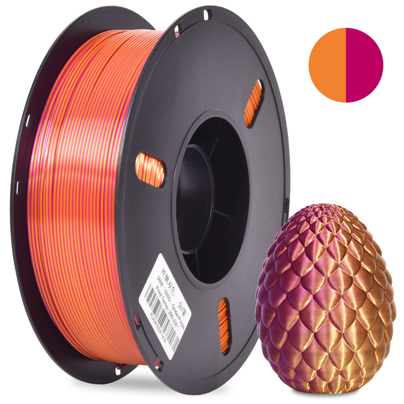 PLA Silk Dual Golden-Purple 1kg