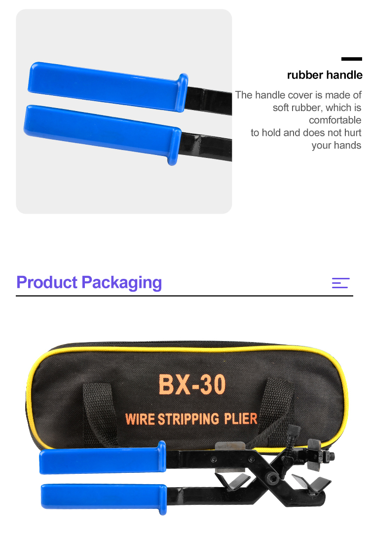 Hydraulic Wire Stripper Pliers BX-30 70-300mm2 Cable Stripper