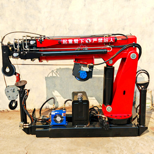 Nhà Máy Giá gấp Knuckle Boom <span class=keywords><strong>Crane</strong></span> với điều khiển từ xa mini Xe Tải Cẩu để bán - Product Image 2