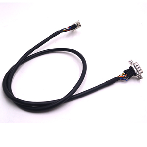 <strong>Custom</strong> D-Sub DB9 Male Female Wiring Harness Connector PVC Insulated Copper Plastic Cable Assembly Electronic Automobile <strong>Computer</strong> - Product Image 4