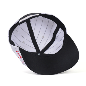 قبعة لسان مسطحة بشعار تطريز مخصص ، قبعة رياضية ترفيهية أنيقة ، قبعة ارتداد لأداء رقص الشوارع ، قبعة الاتجاه - Product Image 6