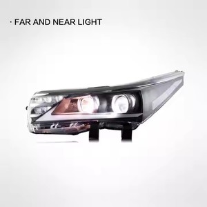 2014-2016 for To/yotaカローラ車のヘッドライトアセンブリ修正<span class=keywords><strong>LED</strong></span>デイランニングライトデュアルレンズキセノンランプ6000k温度